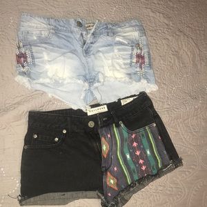 Two shorts